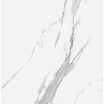 Gresie WHITE SOUL 59x59  Marmorata, Rectificata Lucioasa 